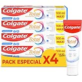 Colgate Total Prevention Active Whitening, Toothpaste, Pack 4 x 100 ml | Whitening toothpaste with antibacterial protection 2