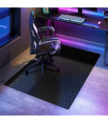 FUANGUI Office Chair Mat For Hardwood/Tile Floor 36"x48", Desk Mat For Rolling - View #4