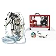 GODHAN Milking Machine GS-150 Oil 1 Piece | Godhan Cow Milking Machine | Milking Machine for Cow Dairy | Milks Upto 8-10 Cows | Single Stainless Steel Can - 25 LTR | Milk Claw- 240 CC | Waterproof Pulsator | 1 Year Warranty | Easy to Use | Automatic Milking