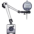 Clockwise Tools Digital Indicator with Magnetic Base Holder Stand, DIBR-0105 0-1 Inch/25.4mm, Inch/Metric Conversion, Auto Off