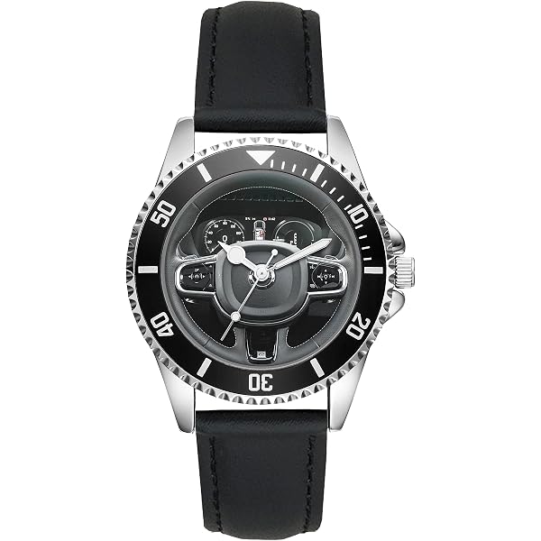 KIESENBERG Orologio Da Uomo Con Quadrante Cockpit, Ispirato A Volvo V60, Quarzo Analogico, Cassa 43mm, Bracciale Metallico, Regalo