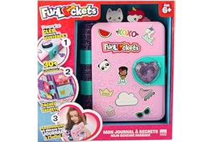 Funlockets, Mon Journal à Secrets, journal intime, jouet créatif, papeterie, enfant