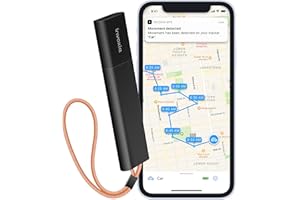 Invoxia Cellular GPS Tracker - Free 1 Year Subscription - Real-time Tracking for Vehicles, Cars, Motorcycles, Bikes, Children - Battery Life 120 Hours (in Motion) to 4 Months (at Sleep)
