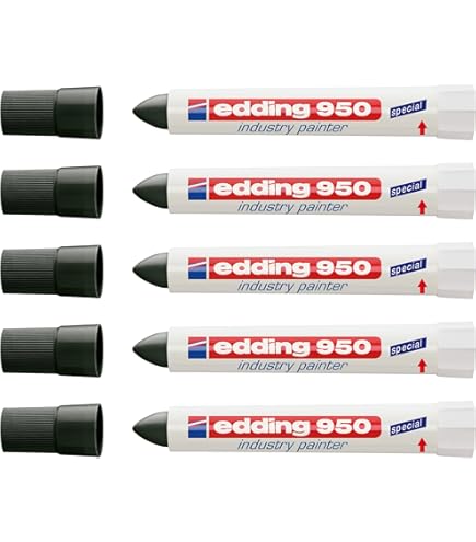 EDDING Industrial Marker 950 10mm 950-1 schwarz - Paul AG Bürocenter