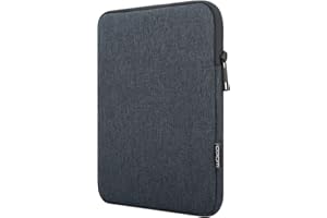 MoKo 7-8 Inch Tablet Sleeve Bag, Polyester Pouch Cover Case Fits iPad Mini (6th Gen) 8.3" 2021, iPad Mini 5/4/3/2/1, Samsung Galaxy Tab S2 8.0, Tab A 8.0, ZenPad Z8s 7.9, Space Gray