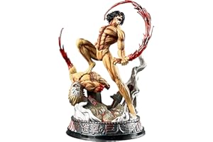 TONGYUNDACHENG Figura de acción de Eren Jaeger y Agito no kyojin, 29 cm, hecha a mano, decoración de escritorio