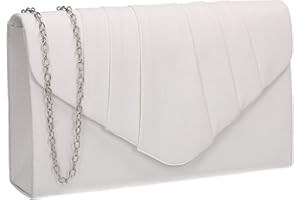 SwankySwans Women's Iggy Suede Velvet Envelope Party Prom Clutch Bag Clutch