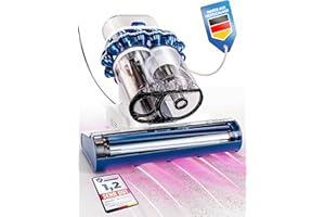 Primavella Mateo Mite Vacuum Cleaner (Standard) - Mattress Cleaner with UV Light - Removes 99.9% of All Mites - Mite Vacuum Cleaner with HEPA Filter - Ideal as a Couch Cleaner Against Dust Mites