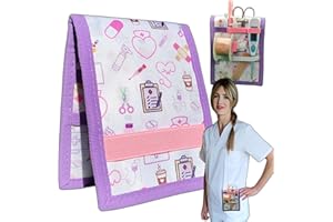 Sooli Salvabolsillos Enfermeria con Iman para Enfermera En Apuros Accesorios | Bolsillo Enfermera Organizador de Bolsillo Enfermeria Tcae Accesorios | Porta Tijeras Enfermeria