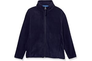Amazon Essentials Jungen Polar-Fleecejacke mit durchgehendem Reißverschluss und Stehkragen