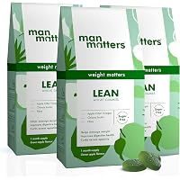 Man Matters Apple Cider Vinegar Gummies For Men | Formulated for Energy Boost & Gut Health - Supports Digestion, Detox…