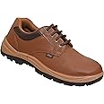 Allen Cooper AC 11102, Limited Edition, Formal Safety Shoe, ISI Marked with IS:15298 Part 2, Steel Toe Cap with Impact Resistance of 200J (Tan, 6 UK/INDIA)