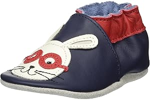 Robeez Garçon Smart Rabbit Chaussures de Naissance