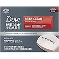 Dove Men+Care Body and Face Bar, Deep Clean 4 oz, 8 Bar