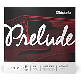 Daddario J1012 4/4M Cello Tek Tel, Prelude, D-Re, 4/4 Scale, Medium Te