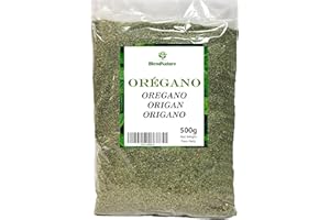 BLENDNATURE Oregano en hojas a Granel 500g – 100% natural y Vegano – Ideal para Pastas Pizzas, para aromatizar Carnes y Pescados