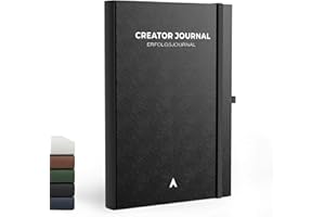 CREATOR JOURNAL Erfolgsjournal [ORIGINAL] - Journal Buch für Fokus, Struktur & Motivation (inkl. Videokurs) Tagebuch für Erwachsene, Planer, Book Journal, Tagesplaner (Schwarz)
