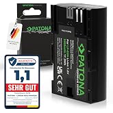PATONA Premium LP-E6N Batarya 2400 mAh Yedek Batarya Canon LP-E6 EOS XC10 R R5 R6 7D 6D 5D Mark II III IV 60D 70D 80D 90D LPE