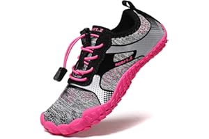 Lvptsh Chaussures Aquatiques Enfants Garçons Filles Chaussures d'eau pour Plage Séchage Rapide Pieds Nus Piscine Surf Sport Aquatique