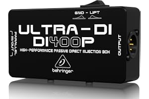 Behringer ULTRA-DI DI400P Passiv högpresterande DI-box