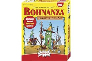 AMIGO SPIEL + FREIZEIT Bohnanza. Erweiterungs-Set. Kartenspiel: Für 3-7 Spieler ab 12 Jahren