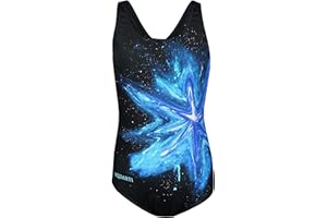 Aquarti Costume Piscina Bambina – Costume Intero Bambina con Muscleback, Resistente al Cloro