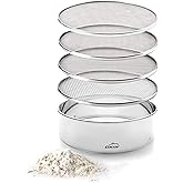 LACOR 68340 - Sieve - Stainless Steel, Interchangeable Sieve, 4 Meshes, 20 | In stainless steel, sift flour and sugar finely;