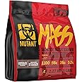 Mutant Mass | Muscle Mass Gainer | 1100 Calories, 56g Protein, Whole Food Carbs, BCAAs, and Glutamine | Ultimate Hardcore Weight Gainer Shake | (2270g) | Chocolate Fudge Brownie