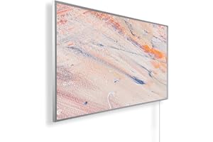 Könighaus 800W Infrarotheizung mit Bild in HD Qualität - Energiesparend - TÜV SÜD + 5 Jahre Garantie - Doppelter Überhitzungsschutz - Infrarot Wandheizung - Motiv: 224. Abstrakt