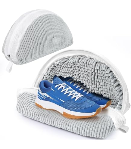 2 Pezzi Sacchetto Scarpe Lavatrice Riutilizzabile E Resistente 360 - copertina