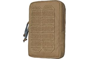 IDOGEAR Pochette Tactique Molle Multi-Usage compacte EDC Petite Pochette Utilitaire Organisateur d'administration pour l'extérieur