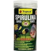 Tropical Super Spirulina Forte gran&uuml;l yem,%36 spirulina (platensis) oranlı, tekli paket (1 x 250 ml)