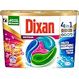 Dixan Capsule Multicolor per Lavatrice 4 In 1, 36 Lavaggi