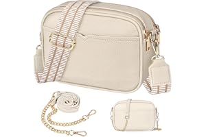 TEUEN Borsa a Tracolla Donna Piccola, Borsa Mano Pelle Borsetta a Catena Moda Borse Spalla con Tracolla Regolabile e Rimovibile Borsa per Telefono con 5 Scomparti e 4 Slot per Carte