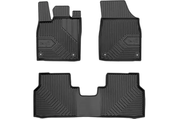 MOTOS Alfombrillas de Goma para Audi Q4 e-Tron Desde 2021 Mejore la Comodidad de Sus Viajes con la Alfombra Antideslizante Car No.77- Alfombrillas de Coche para Varias Estaciones