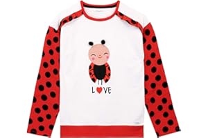 Harry Bear Felpa Senza Capuccio per Ragazze Coccinella