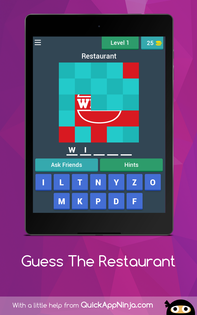 Guess The Restaurant Amazon co uk Apps Games