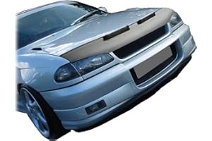 AUTO-BRA AB-00135 Auto Bra kompatibel mit Opel Astra F Bj. 1991-1998 mit Böser Blick Haubenbra Steinschlagschutz Tuning Bonnet Bra
