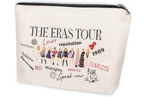 KUFAERBEAM Small Fresh and Lovely Cosmetic Bag, Wallet Travel Cosmetic Bag Makeup Bag Gifts for Women Sister Mum Music Lover Singer Fans Bride Bridesmaid Cosmetic Bags