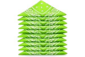 ...KARL LOVEN BANDANA set da 5 10 20 - Motivo Paisley Mandala - 100% Cotone - Spessore Superiore - 20 Colori Esclusivi