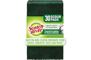 Scotch-Brite Robuste Scheuerschwämme, Scheuerschwämme für Küche und Geschirrreinigung, 30 Stück