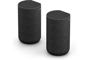 Sony SA-RS5 - Bezprzewodowe głośniki satelitarne z wbudowanym akumulatorem, Czarne