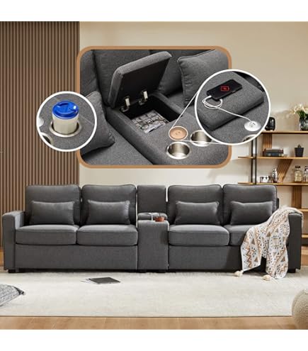 YEHTOKHOME Canapé Convertible Moderne Avec Fauteuil