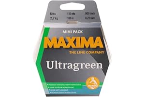Maxima Mini Paquete de línea de Pesca, ultragreen