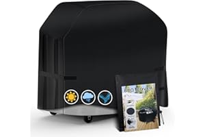 SANCEN Pokrowiec ochronny na grilla – 420D Oxford, 147 x 61 x 122 cm, wodoszczelny, pyłoszczelny, wytrzymały na rozdarcia, odporny na UV i pleśń