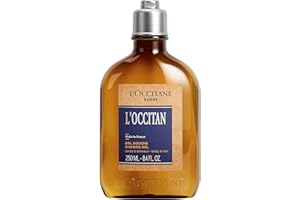 L'OCCITANE Gel Doccia & Shampoo 2 in 1 Uomo - Profumo Aromatico di Lavanda, Deterge Delicatamente, Idrata e Rinfresca, Formula Versatile, Per Tutti i Tipi di Pelle e Capelli, 250 ml
