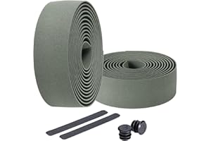 BBB Cycling Nastro Manubrio da Bicicletta Antiscivolo Include Tappi di Chiusura per Manubri