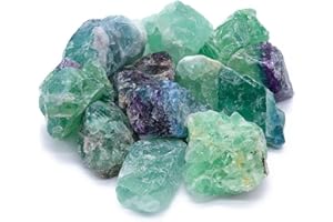 ‎LAVISA LAVISA Wasserstein Mischung | Premium Edelsteine für Edelsteinwasser | echte unbehandelte Natursteine, Rohsteine und Kristalle | Heilsteine und Mineralsteine für Trinkwasser (Grüner Fluorit)