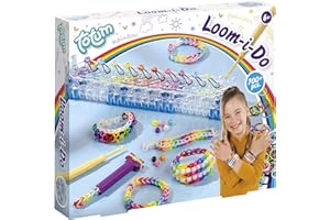 TOTUM Tm essentials Creativity Loom I Do - Kit de creación de Joyas con más de 700 Gomas de Colores (025691)