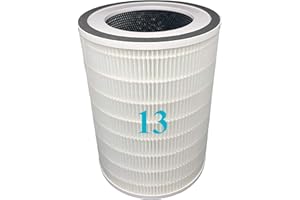 SUPERIA MILANO Filtro di ricambio per Purificatori Sanò, Filtro HEPA-H13, Efficienza di Filtraggio 99,95%